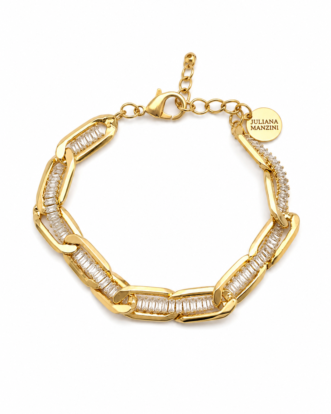 PULSEIRA ELOS SHINE DOURADO | JULIANA MANZINI