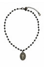 COLAR CURTO SANTO HANDMADE PRETO