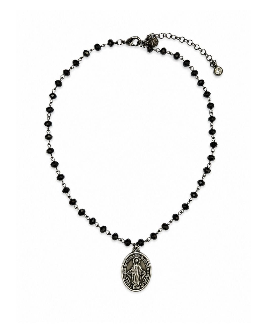 COLAR CURTO SANTO HANDMADE PRETO