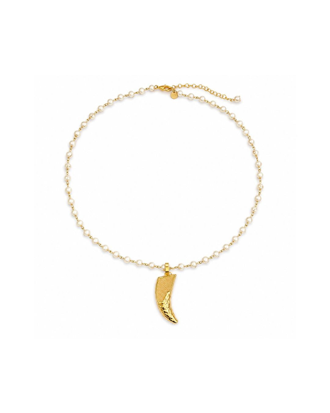 COLAR LONGO PÉROLA BOHO DOURADO