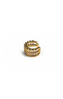 EAR CUFF TRIPLO SHINE DOURADO