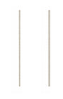 BRINCO LONGO ZIRCÔNIA DOURADO