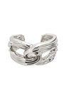 BRACELETE ORGANIC ELETROFORMAÇÃO PRATEADO